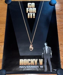 Póster Rocky 5 (1990) 27x40 S/S Original 1sh Teaser (VG) (B) - Imagen 1 de 1