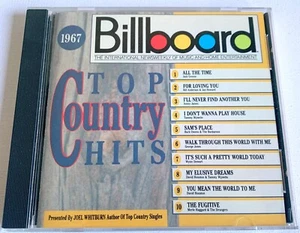 BILLBOARD TOP COUNTRY HITS 1967-CD-(VARIOUS ,COUNTRY) - Picture 1 of 2
