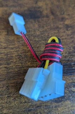 3 pin fan adapter to Molex fan adapter. - Image 1 of 2