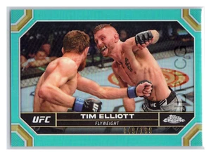 2024 Topps UFC cromo refractor acuático #185 Tim Elliott (049)/199 - Imagen 1 de 2