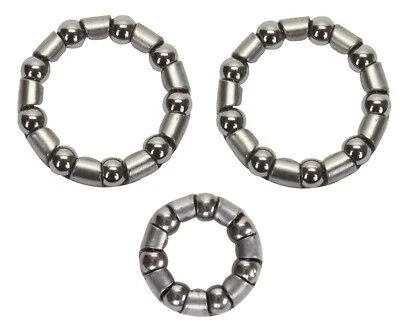 Bearing Set of 3 for KT Coaster Brake Hub E-12   2 Large/1 Small or Individual - Image 1 of 3