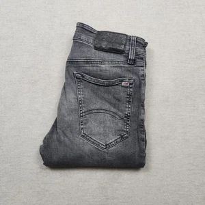 Pantalón vaquero Tommy Hilfiger Simon para hombre W29 L32 denim gris ajustado elástico cónico - Imagen 1 de 11