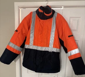 Hepworth's 3M Freezer Jacket Extreme Cold, Up to-76 Degrees Hi-Vis/C-DETAIL/NEW! - Picture 1 of 24