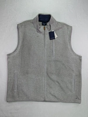 Crown & Ivy Size XXL Eel Gray Heathered Warming Full-Zip Sweater & Fleece Vest - Image 1 of 4