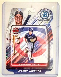 Walker Jenkins Bowman Chrome /150 SP Holo! Zwillinge Top Prospekt BIA-18 MLB Star - Bild 1 von 3