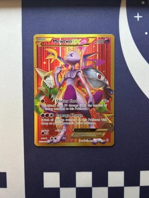 Mewtwo EX (164 Secret Full Art) 164/162 XY - BREAKthrough Secret Rare NM - Image 1 of 2