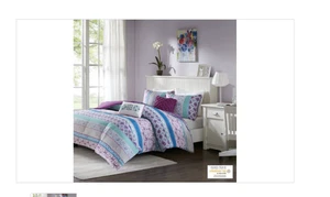 Intelligent Design Cozy Comforter Set Casual Boho Pieced , Modern All Season - Picture 1 of 1