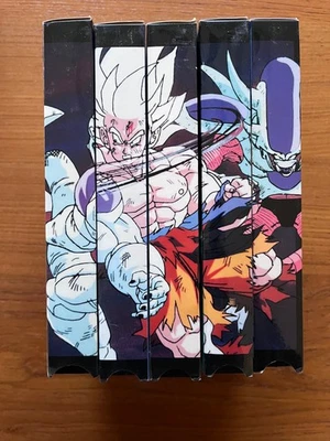 DragonBall Z The Frieza Saga 5 VHS Lot Set - Vintage Uncut - Image 1 of 2
