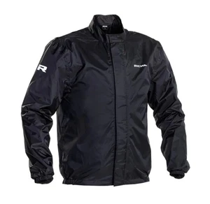 Richa Aquaguard Waterproof Motorcycle Jacket in Black XXL RRP £50 - Picture 1 of 8