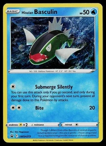 Pokemon SWSH: Sword & Shield Promo Cards SWSH273 Hisuian Basculin Cosmos Holo - Picture 1 of 2