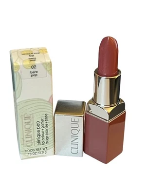 Clinique Color Pop Lip Color and Primer **02 BARE POP**  -   .13oz -   NIB - Image 1 of 4