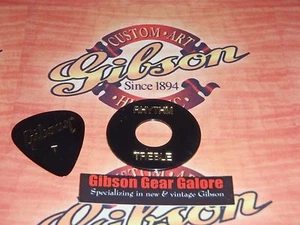 Gibson Les Paul Switchwasher Toggle Ring Black Gold Relic Guitar Parts Custom T - Picture 1 of 3