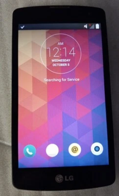 LG Tribute L660P 4GB Black (BOOST) Smartphone FOR PARTS OR REPAIR  - Image 1 of 2