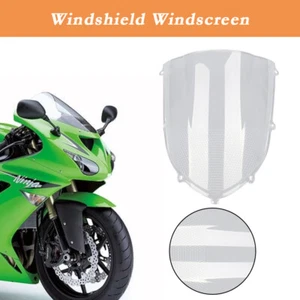 Windscreen Windshield Front Visor Fit For Kawasaki Ninja ZX-10R ZX10R 2004 - Picture 1 of 9