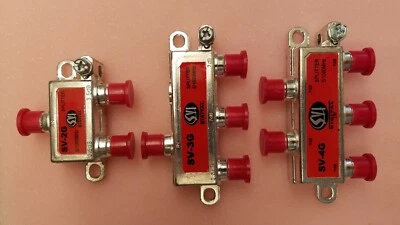 SVI TV HDTV 2 / 3 / 4-Way RF Splitter Combiner Digital Antenna Cable Satellite - Image 1 of 4