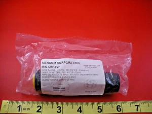 Mencom Connettore MIN-5MP-FW Cablabile Maschio Spina Dritta 5 Pin Polo MIN5MPFW Nuovo - Foto 1 di 4