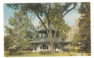 Decatur, Illinois Vintage Postkarte / Transfer House / Straßenbahnen Busse Transit - Bild 1 von 2