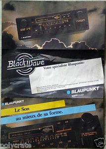 Pub Publicité Musique Blaupunkt Bosch Autoradios Cassette Montreal SM 23 an. 80 - Imagen 1 de 2