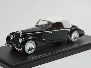 Esval 1939 Delage D6-70 Cabriolet Letourneur et Marchand closed 1:43 EMEU43023B - Bild 1 von 6
