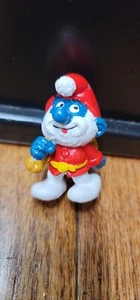 Los Pitufos Papá Noel Papá Pitufo De Colección Figura de Navidad Schleich PVC Estatuilla (JF7 - Imagen 1 de 3