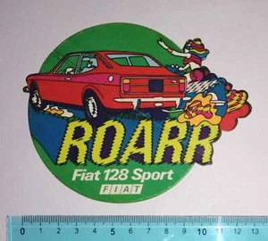 VINTAGE STICKER AUFKLEBER AUTO TUNING FIAT 128 SPORT - Bild 1 von 1