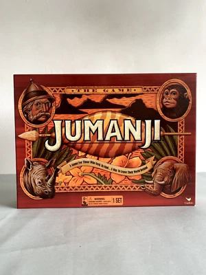 JUMANJI THE GAME, BOARD GAME 2017 COMPLETE AND EXCELLENT CONDITION - FAST P&P - Image 1 of 4