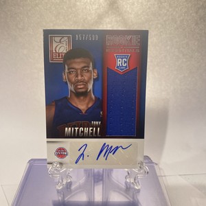 2013-14 Panini Elite - Rookie Essentials Materials Signatures #RE-TM Tony🔥🔥🔥