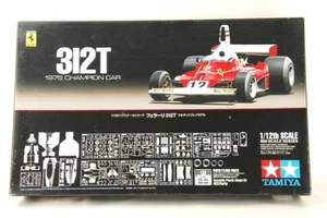 TAMIYA 1/12 FERRARI 312T SERIE A GRAN ESCALA N.º34 [PIEZAS GRABADAS INCLUIDAS] RARO - Imagen 1 de 23