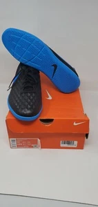 Nike Tiempo LegendX 8 Club IC Black Blue Hero- Size 12 - Picture 1 of 4