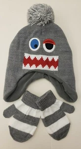 NEW Connex Gear BOYS AGES 2-4 ROBOT AVIATOR & MITTEN Set Size 2-4T FREE SHIPPING - Picture 1 of 1