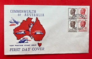 AUSTRALIA 1952 - COMMONWEALTH OF AUSTRALIA NEW STAMP ISSUE FIRST DAY COVER - Picture 1 of 2