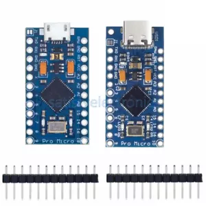 MICRO / TYPE-C USB ATMEGA32U4 5V 16MHz Board For Arduino Replace Pro Mini - Picture 1 of 10