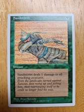 MTG sandstorm 4th Edition