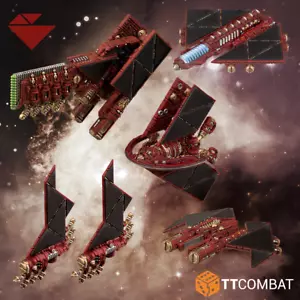 Dropfleet Commander Nuovo con scatola Bioficers Navi leggere - Foto 1 di 7