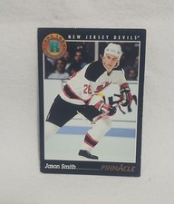 1993-94 Pinnacle Canadian #433 Jason Smith RC - Very Good Condition - New Jersey