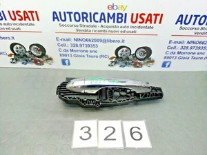 MANIGLIA PORTA PORTIERA ESTERNA POSTERIORE SINISTRA SX FIAT 500 X 2016 CROMATA - Imagen 1 de 3