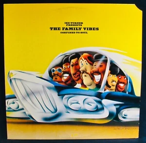 IKE TURNER~Presents The Family Vibes-Confined To Soul Album~Funk~UA #LA051F - Picture 1 of 3