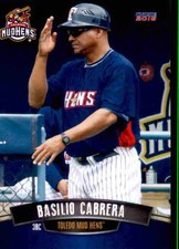 2016 Toledo Mud Hens Choice #26 Basilio Cabrera Dominican Republic Baseball Card