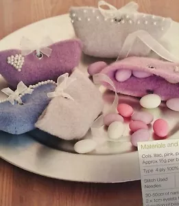 Wedding Favour Bags Easy Knitting Felting Pattern - Picture 1 of 1