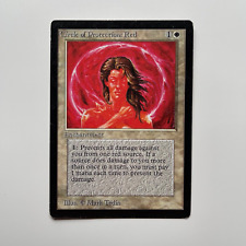 MTG - BETA - Circle of Protection Red - LP - Excellent Condition - MAGIC CARD
