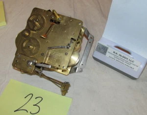 Vtg 84 Howard Miller Clock Co. Chime Movement 341-020 Made In West Germany 45cm - Picture 1 of 5