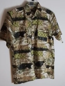 MEN'S WOODIN SHORT SLEEVE DRESS SHIRT. SZ LG (16.5"). NEW. - Picture 1 of 3