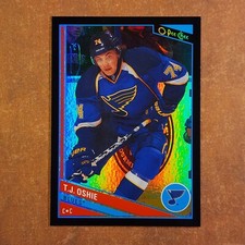3-05-30 . 2013-14 opc o-pee-chee black rainbow /100 #100 tj t.j. oshie