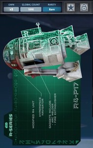 Star Wars Card Trader DIGITAL R-SERIES DROIDS Green R4-P17 Rare