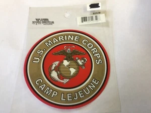 US MARINE CORPS CAMP LEJEUNE decal 4 1/4 inch by 4 1/4 inch new FREE SHIPPING - Picture 1 of 1