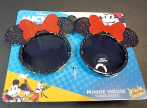 Disney Minnie Mouse Black Sparkles Lil' Characters Kids Shades Sun-Staches UV400 - Picture 1 of 3