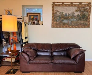 Neils Eilersen Vintage 70s Scandinavian Designer Leather Sofa - Monza - Picture 1 of 7