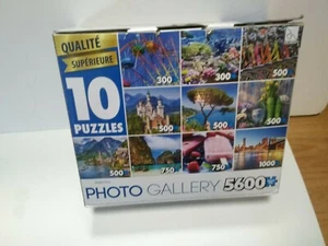 Photo Gallery Puzzles 5600 Pieces Ten Photo Puzzles - Picture 1 of 5