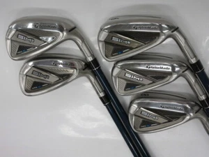 Golf Iron Set TaylorMade SIM2 MAX TENSEI BLUE TM60 (R) 5pcs 6-P JAPAN - Picture 1 of 9