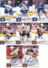 17/18 2017/18 Upper Deck AHL Autograph Auto #26 Michael Bournival Lightning 